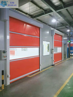                  High Quality Plastic Roll up Door High Speed Fast PVC Roller Shutter Doors             