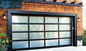 Mute Aluminum Alloy Frosted Glass Garage Door For Villa