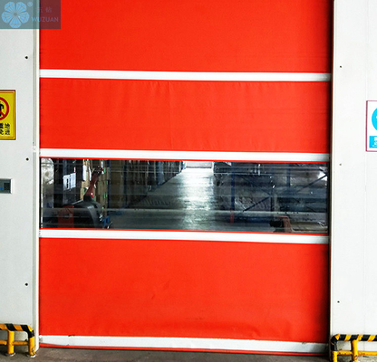                  Cheap Exterior Factory Rapid Industrial PVC Warehouse Interior Fast Roller Shutter PVC High Speed Doors             