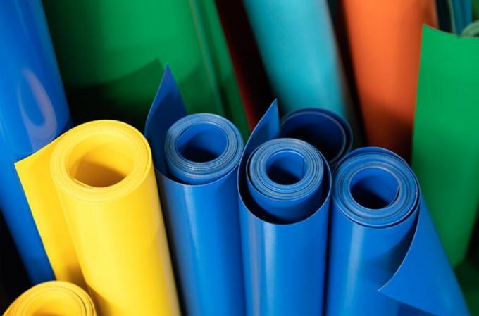 PVC κάθετη καθαρή πόρτα παραθυρόφυλλων κυλίνδρων δωματίων γρήγορη